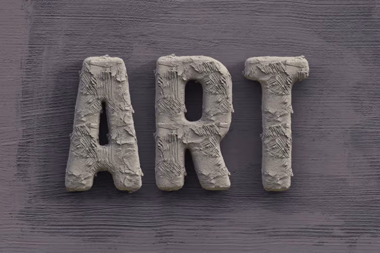 Espace commun d'un programme immobilier avec œuvres d'art